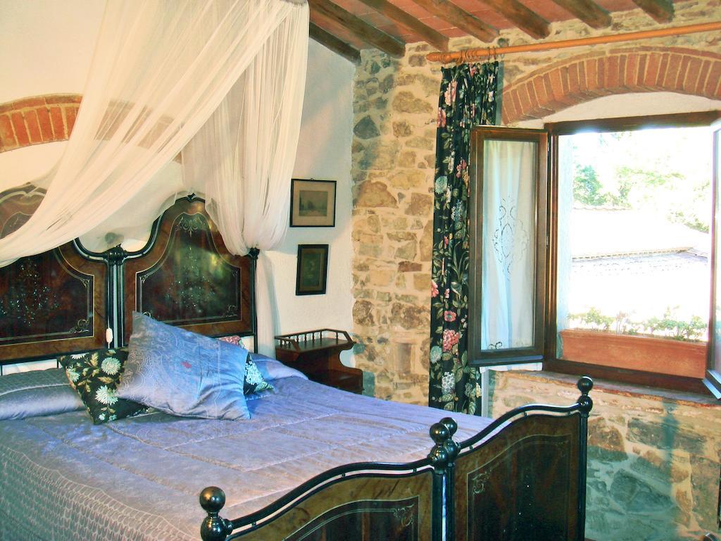 Podere Patrignone Pensionat Castellina in Chianti Værelse billede
